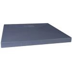 E-Lite Gray Plastic Pad, 38 x 42 x 3