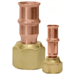 RLS Copper Press SAE Flare (Crimp), 1/4"