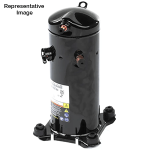 Scroll Compressor, 208/230, 1-Phase, 14.8 RLA