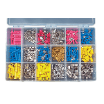 Box, Plastic, 18-Comp, W/ 450 Terminals