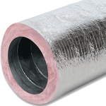 KM Insulated Flex-Vent, 12"x25' Silver Jack R8 Bag