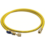 PLUS II Charging Hose w/ Ball Valve, Yellow